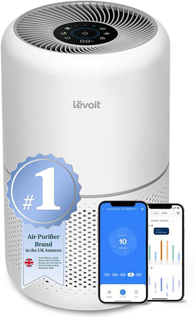 Smart Hepa Air Purifier for Bedroom Home 64m
