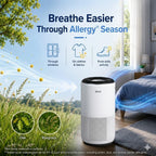 Smart Hepa Air Purifier for Bedroom Home 64m