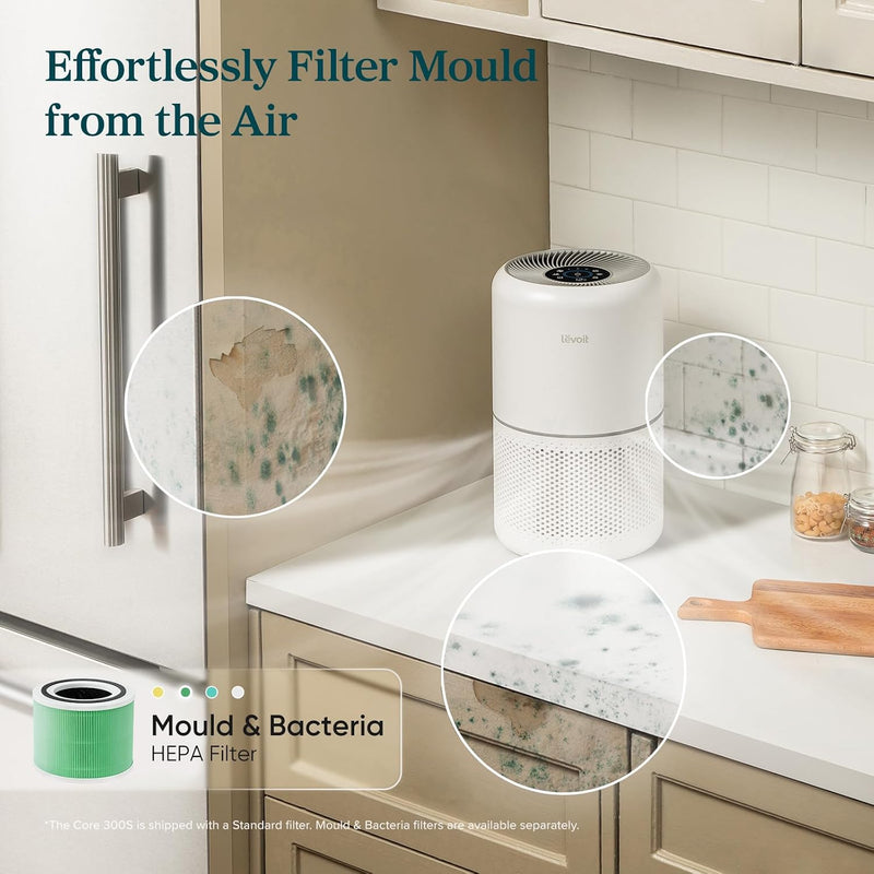 Smart Hepa Air Purifier for Bedroom Home 64m