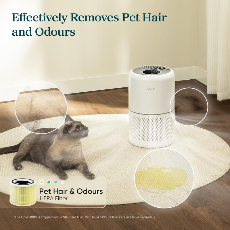 Smart Hepa Air Purifier for Bedroom Home 64m