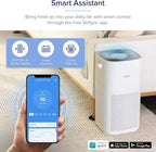 Smart Hepa Air Purifier for Bedroom Home 64m