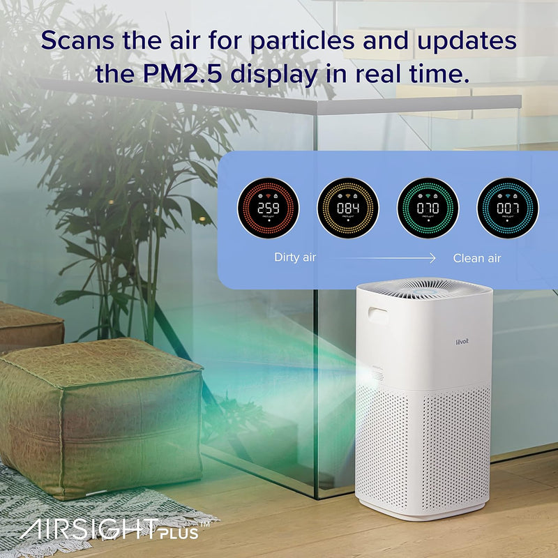 Smart Hepa Air Purifier for Bedroom Home 64m
