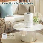 Smart Hepa Air Purifier for Bedroom Home 64m