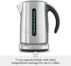 Smart Kettle Electric 5 Settings Brushed Stainless Steel