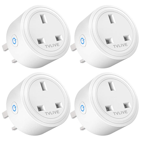 Smart Plug Plugs That Work with Alexa Google (4 Pack)