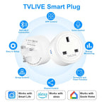 Smart Plug Plugs That Work with Alexa Google (4 Pack)