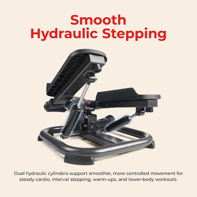 Smart Power Stepper with Resistance Bands for Cardio