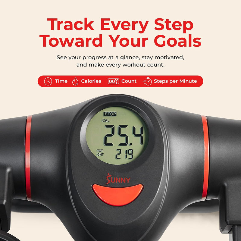 Smart Power Stepper with Resistance Bands for Cardio