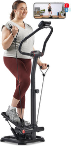 Smart Power Stepper with Resistance Bands for Cardio