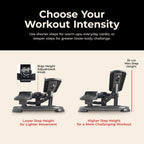 Smart Power Stepper with Resistance Bands for Cardio