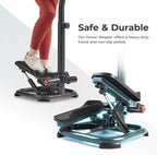 Smart Power Stepper with Resistance Bands for Cardio