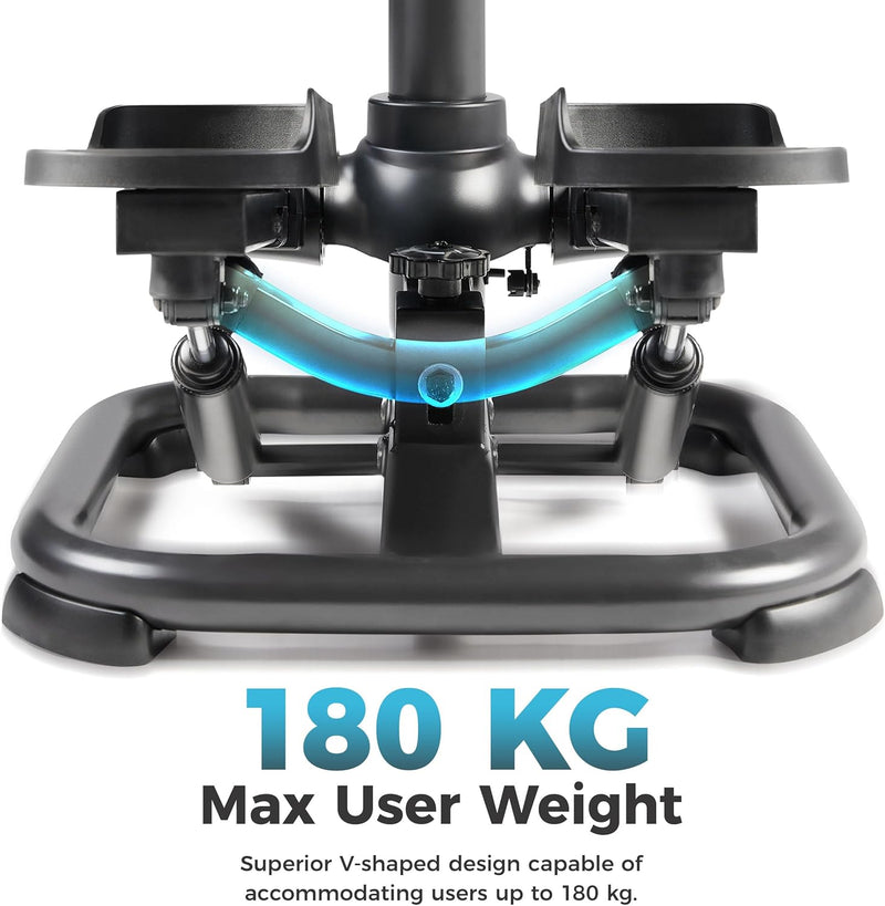 Smart Power Stepper with Resistance Bands for Cardio