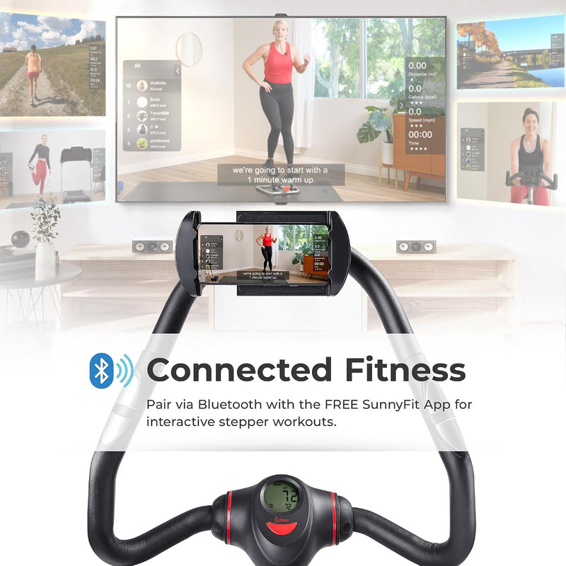 Smart Power Stepper with Resistance Bands for Cardio