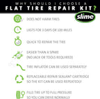 Smart Repair Kit Emergency Flat Tyre Puncture Includes