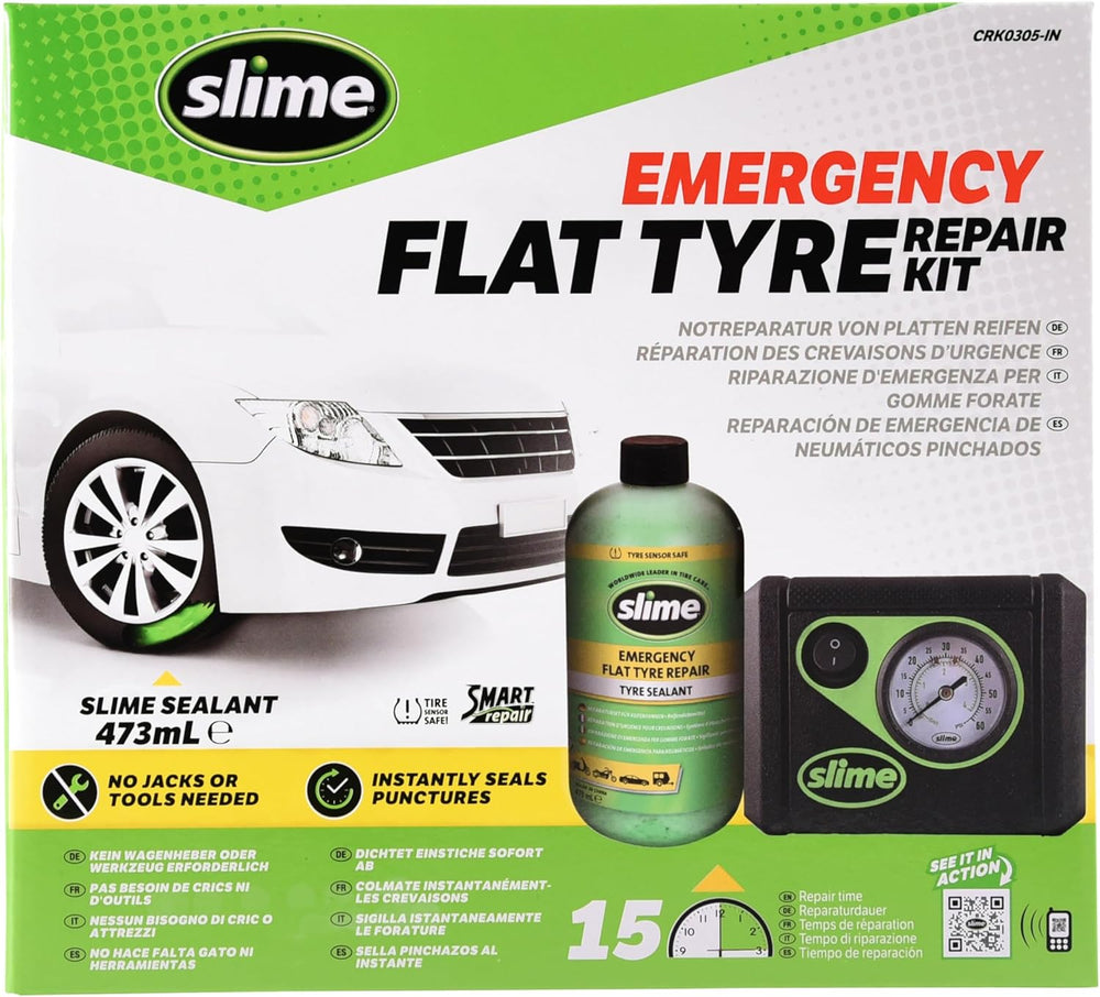 Smart Repair Kit Emergency Flat Tyre Puncture Includes