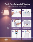 Smart RGB Arc Floor Lamp App Control