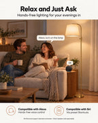 Smart RGB Arc Floor Lamp App Control