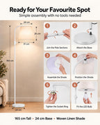 Smart RGB Arc Floor Lamp App Control
