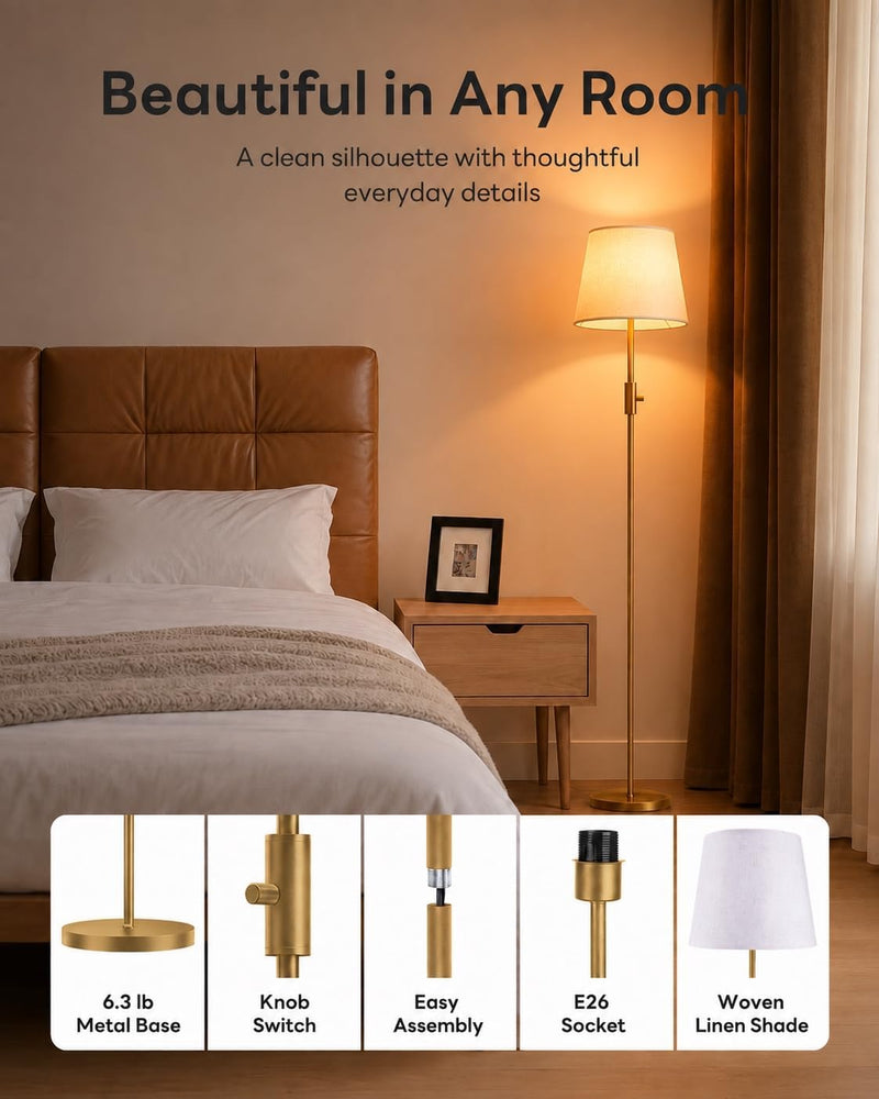 Smart RGB Arc Floor Lamp App Control