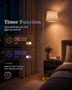 Smart RGB Arc Floor Lamp App Control