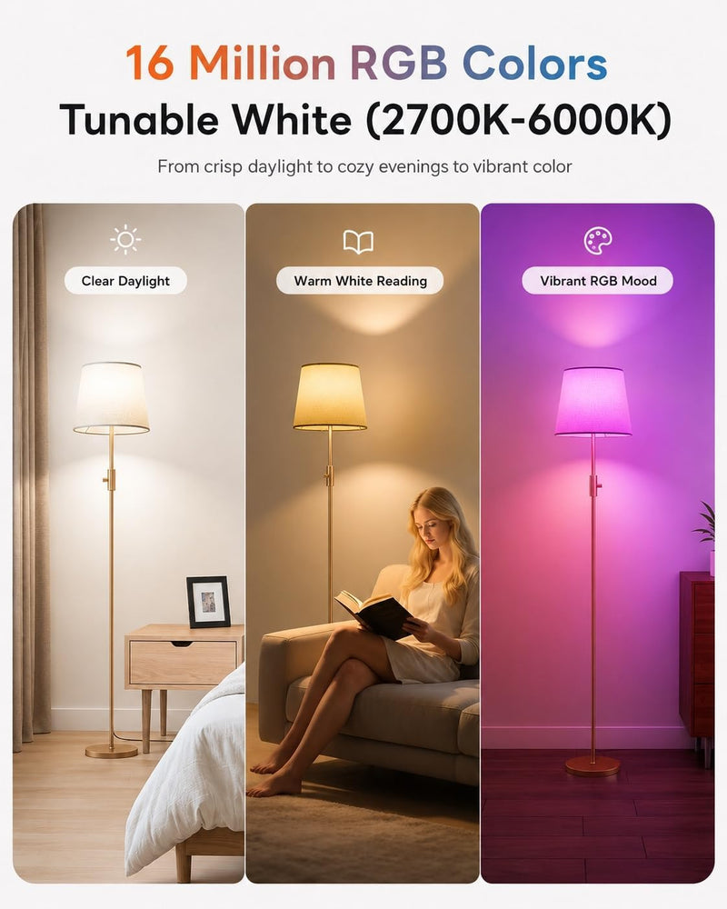 Smart RGB Arc Floor Lamp App Control