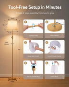 Smart RGB Arc Floor Lamp App Control