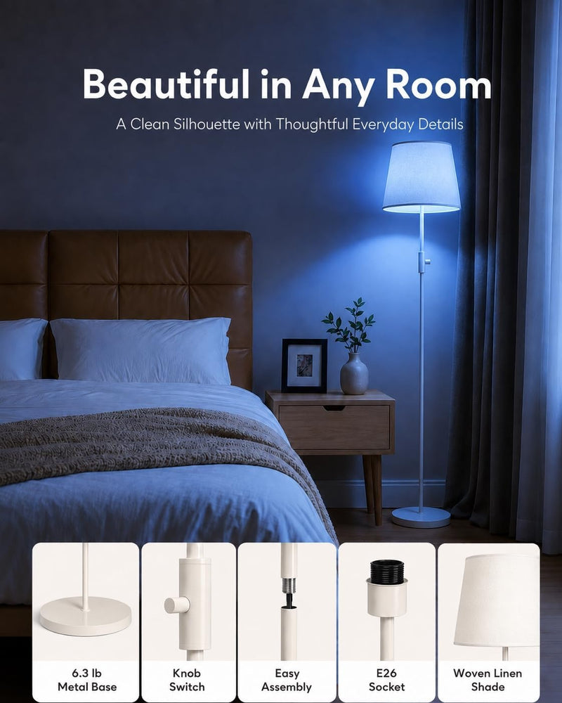 Smart RGB Arc Floor Lamp App Control