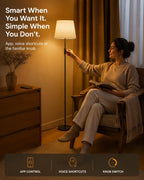 Smart RGB Arc Floor Lamp App Control