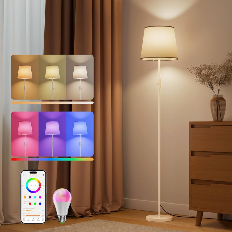 Smart RGB Arc Floor Lamp App Control