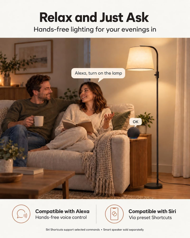 Smart RGB Arc Floor Lamp App Control
