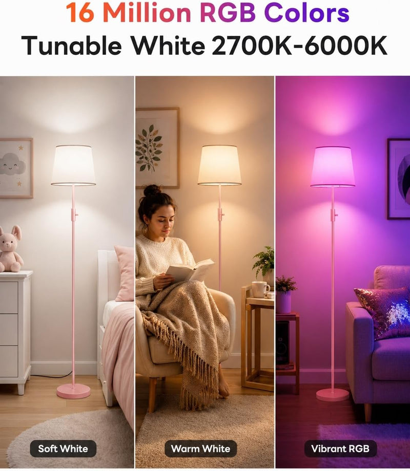 Smart RGB Arc Floor Lamp App Control