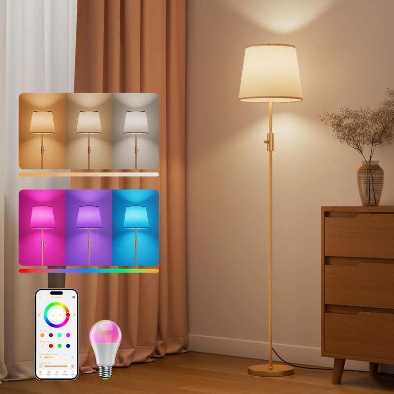 Smart RGB Arc Floor Lamp App Control