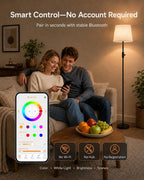 Smart RGB Arc Floor Lamp App Control