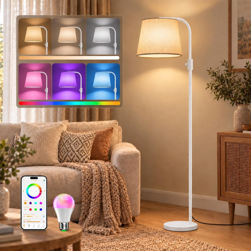 Smart RGB Arc Floor Lamp App Control
