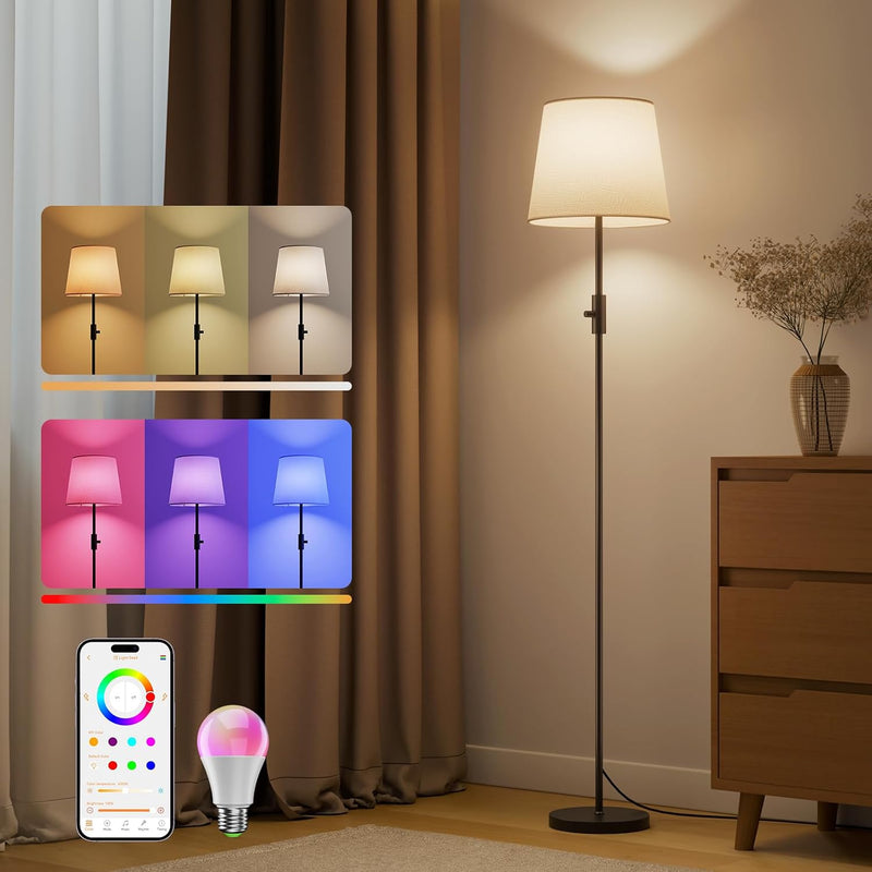 Smart RGB Arc Floor Lamp App Control