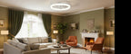 Smart RGB Ceiling Fans with Lights App Remote