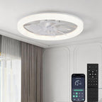 Smart RGB Ceiling Fans with Lights App Remote