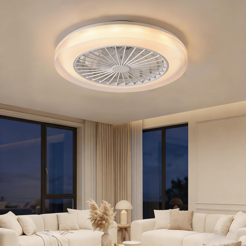 Smart RGB Ceiling Fans with Lights App Remote