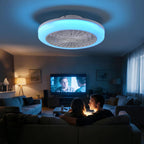 Smart RGB Ceiling Fans with Lights App Remote