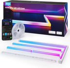 Smart Rgbic LED Strip Lights 5m with Covers