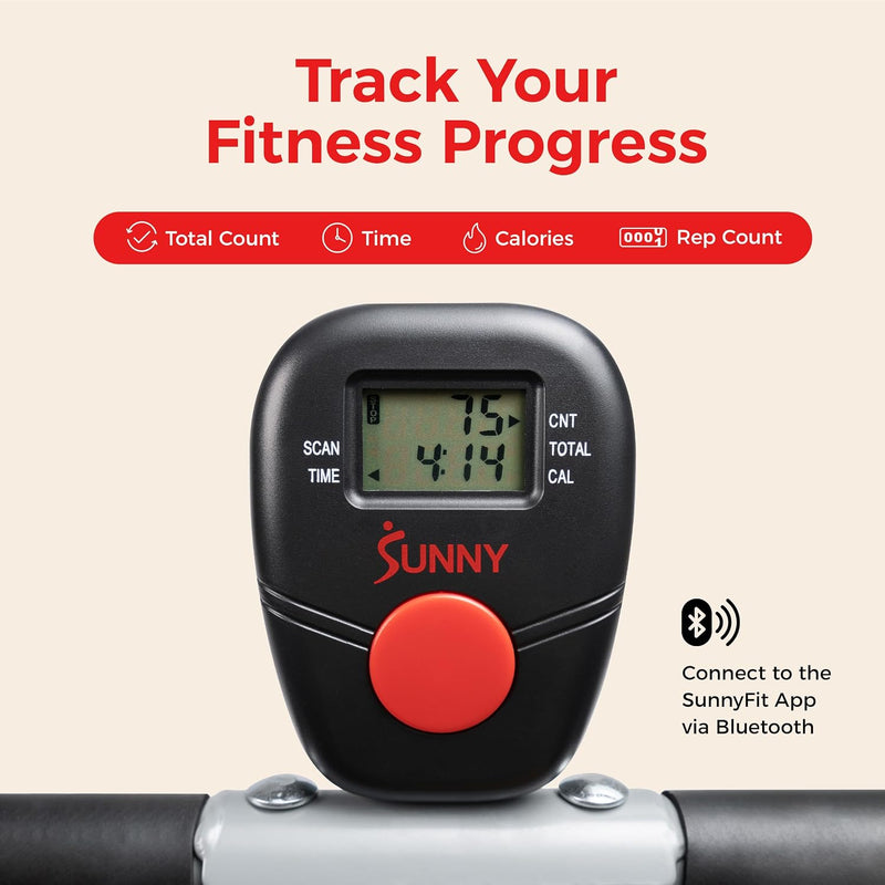 Smart Row-N-Ride Foldable Squat Rowing Machine
