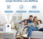 Smart Warm Cool Mist Humidifier 6L Top Fill