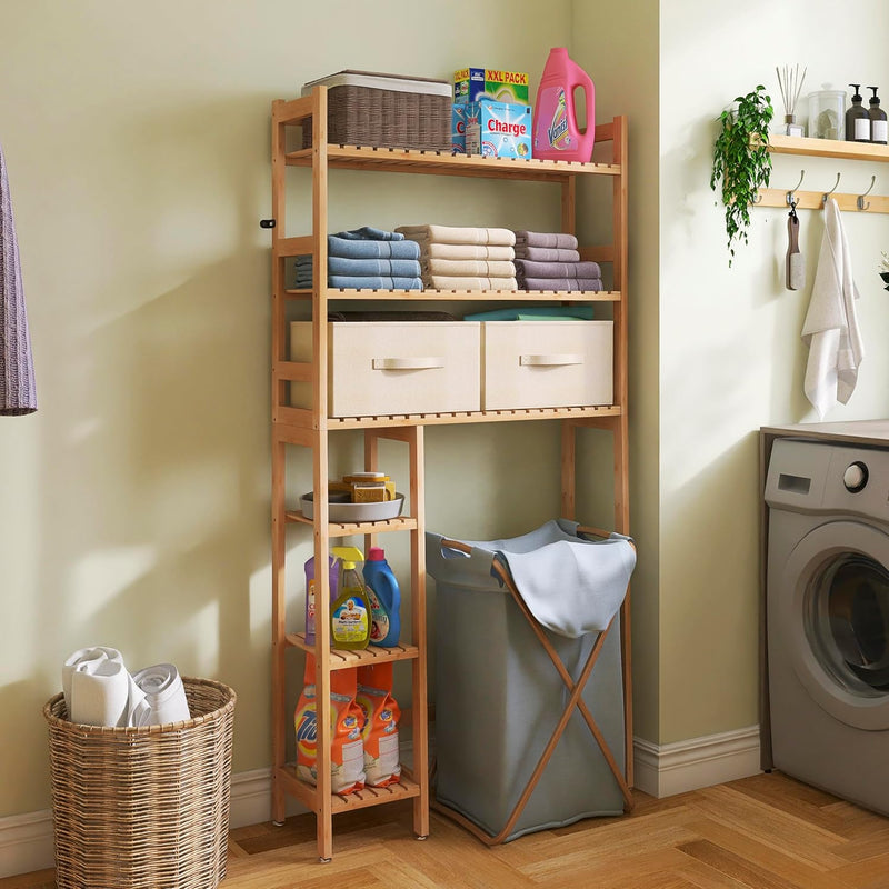 Over the Toilet Storage with Drawers Large Bathroom