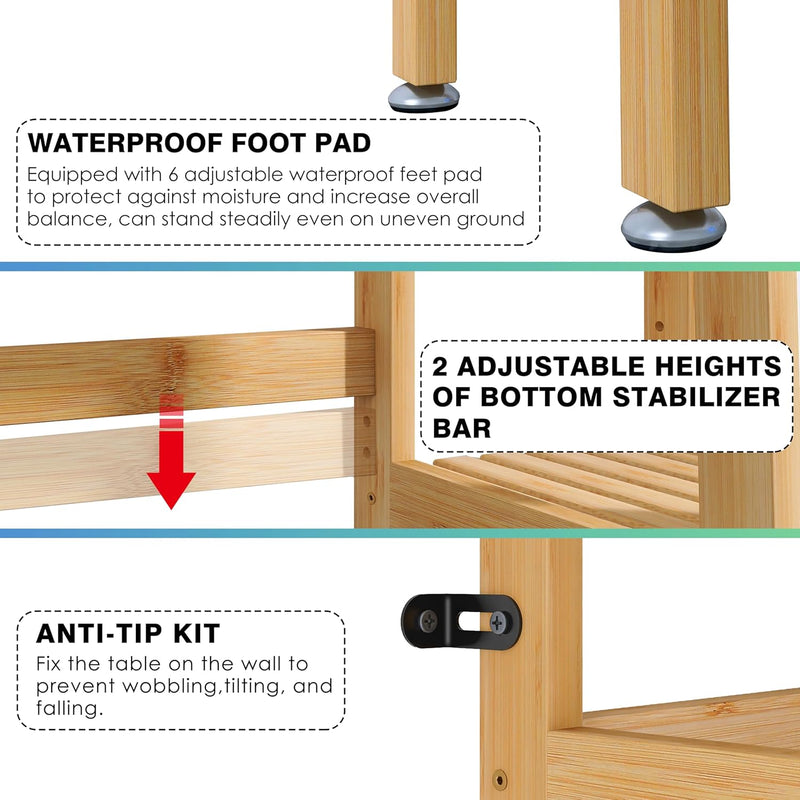 Over the Toilet Storage with Drawers Large Bathroom