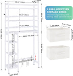 Smibuy Over the Toilet Storage with Drawers Large