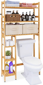 Smibuy Over the Toilet Storage with Drawers Large