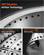 Smokeless Fire Pit Portable Safe Burning Fireplaces