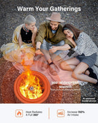Smokeless Fire Pit Portable Safe Burning Fireplaces