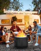 Smokeless Fire Pit Portable Safe Burning Fireplaces