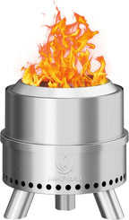 Smokeless Fire Pit with Poker